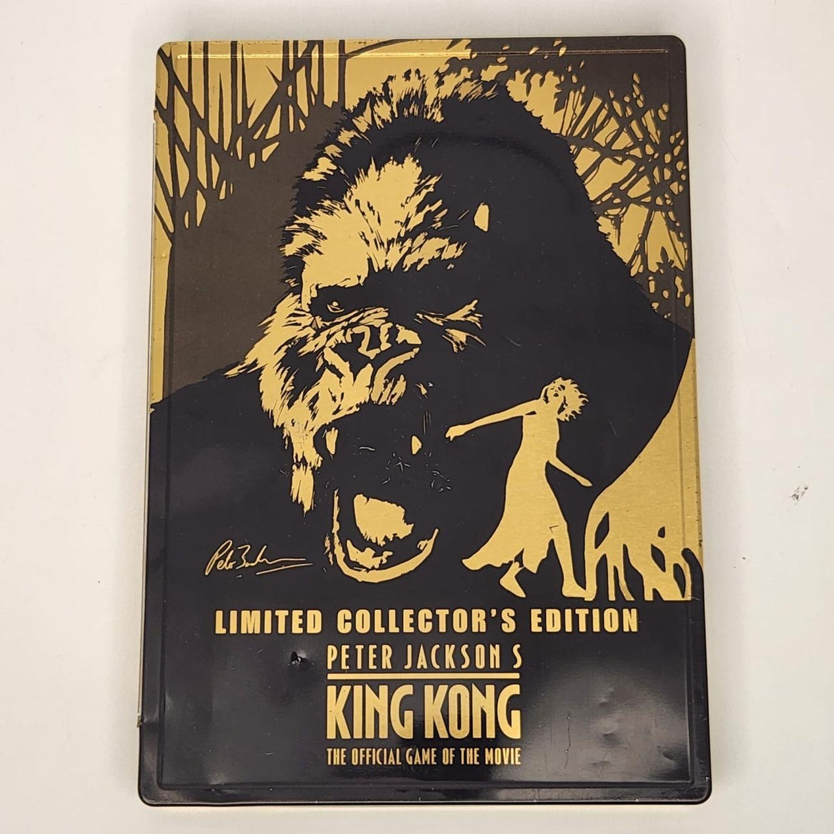 Peter Jackson's King Kong The Official Game Of The Movie Limited Collector's Edition Steelbook Edition PS2 Playstation 2 Game + Manual PAL