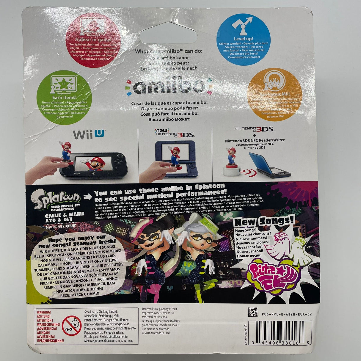 Splatoon Squad Sisters Callie & Marie Nintendo Amiibo