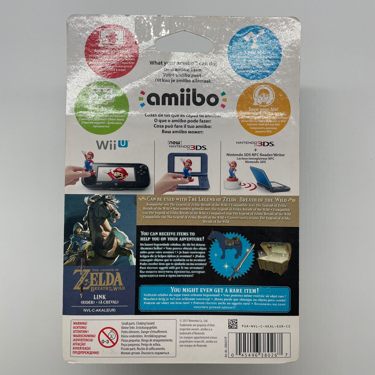 The Legend Of Zelda Breath Of Wild Link Nintendo Amiibo