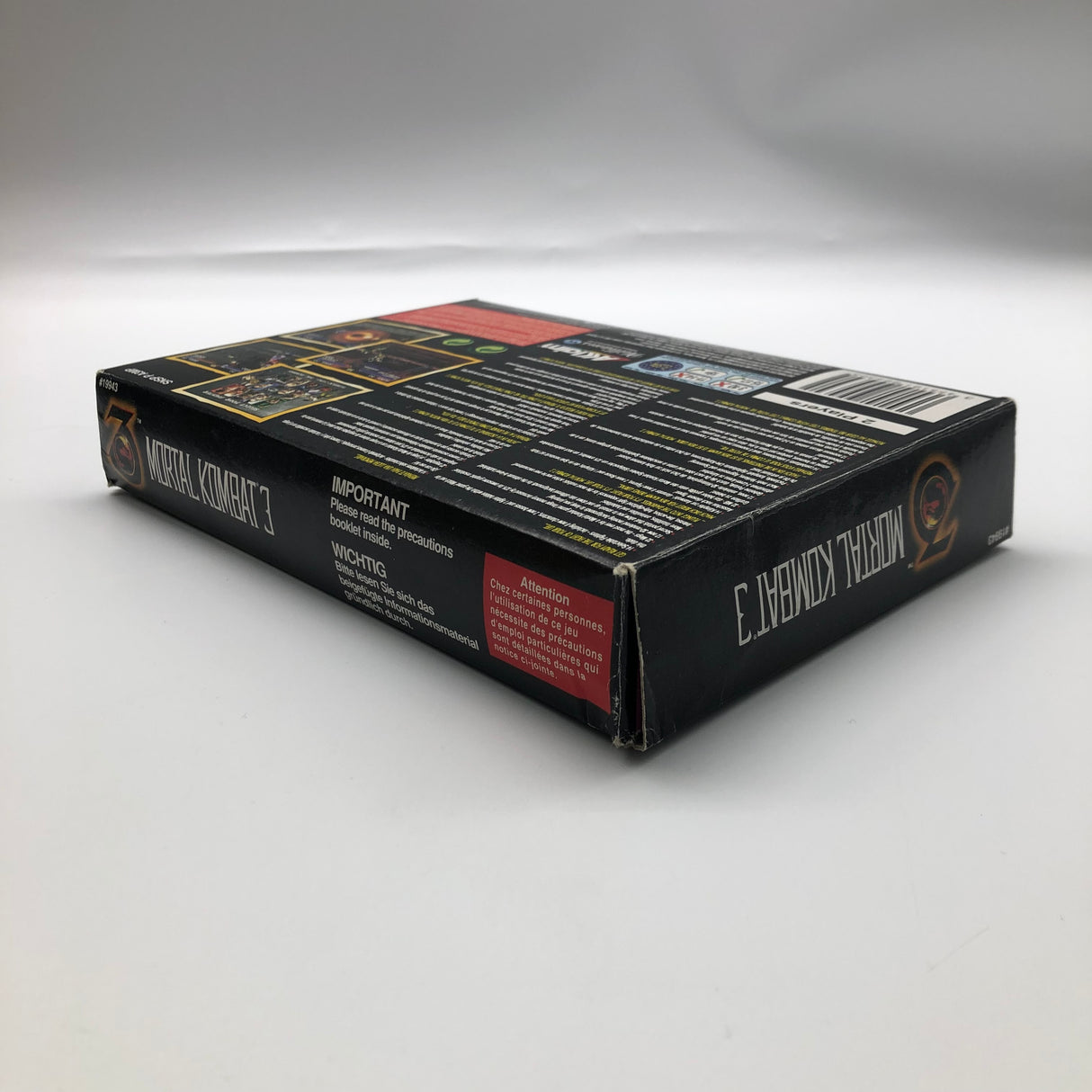 Mortal Kombat 3 Super Nintendo SNES Game Boxed Complete PAL