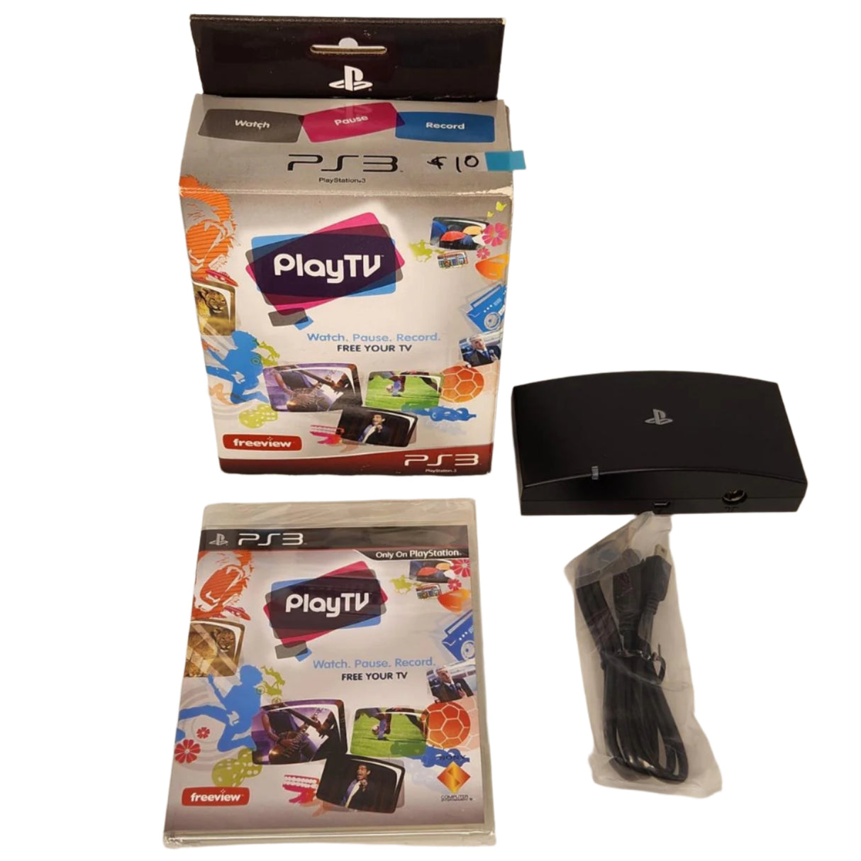 Play TV DVB-T Tuner Recorder PS3 Playstation 3 Game Boxed
