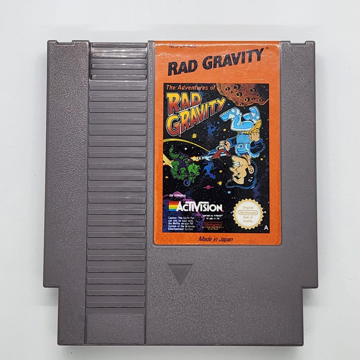 The Adventures of Rad Gravity Nintendo Entertainment System NES Game PAL