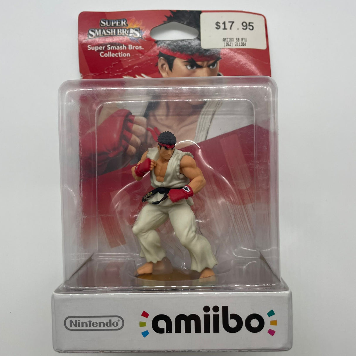 Super Smash Bros No.56 Ryu Nintendo Amiibo