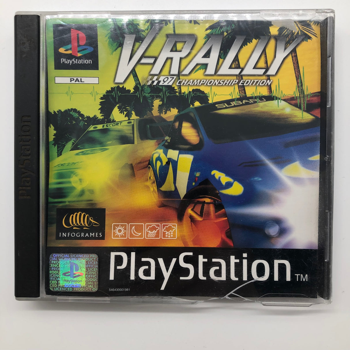 V-Rally 97 Championship Edition PS1 Playstation 1 Game PAL