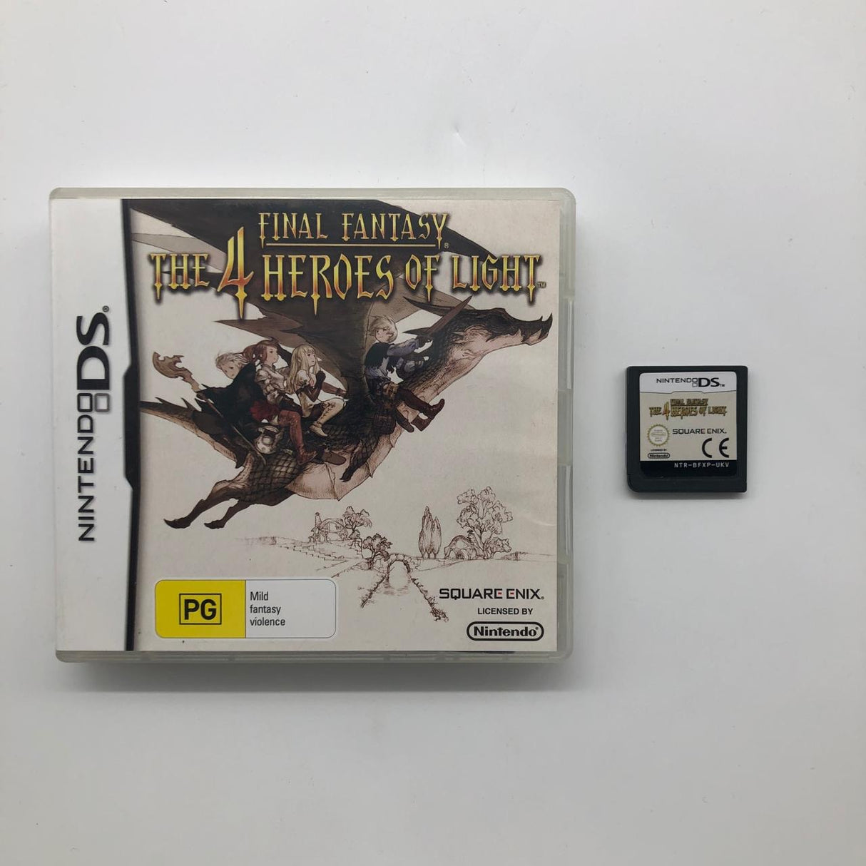 Final Fantasy The 4 Heroes of Light Nintendo DS Game