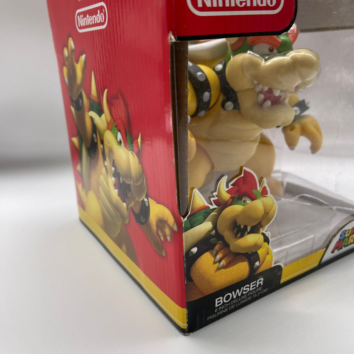 World Of Nintendo 6 Inch Deluxe Bowser Series 1-1 Super Mario Figure Boxed