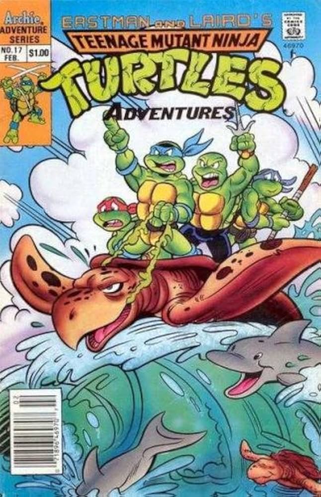 Eastman & Lairds Teenage Mutant Ninja Turtles #17 Feb 1991 Archie Comic Book