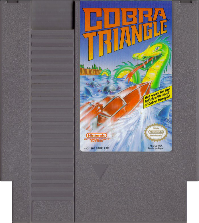 Cobra Triangle Nintendo Entertainment System NES Game Cartridge PAL