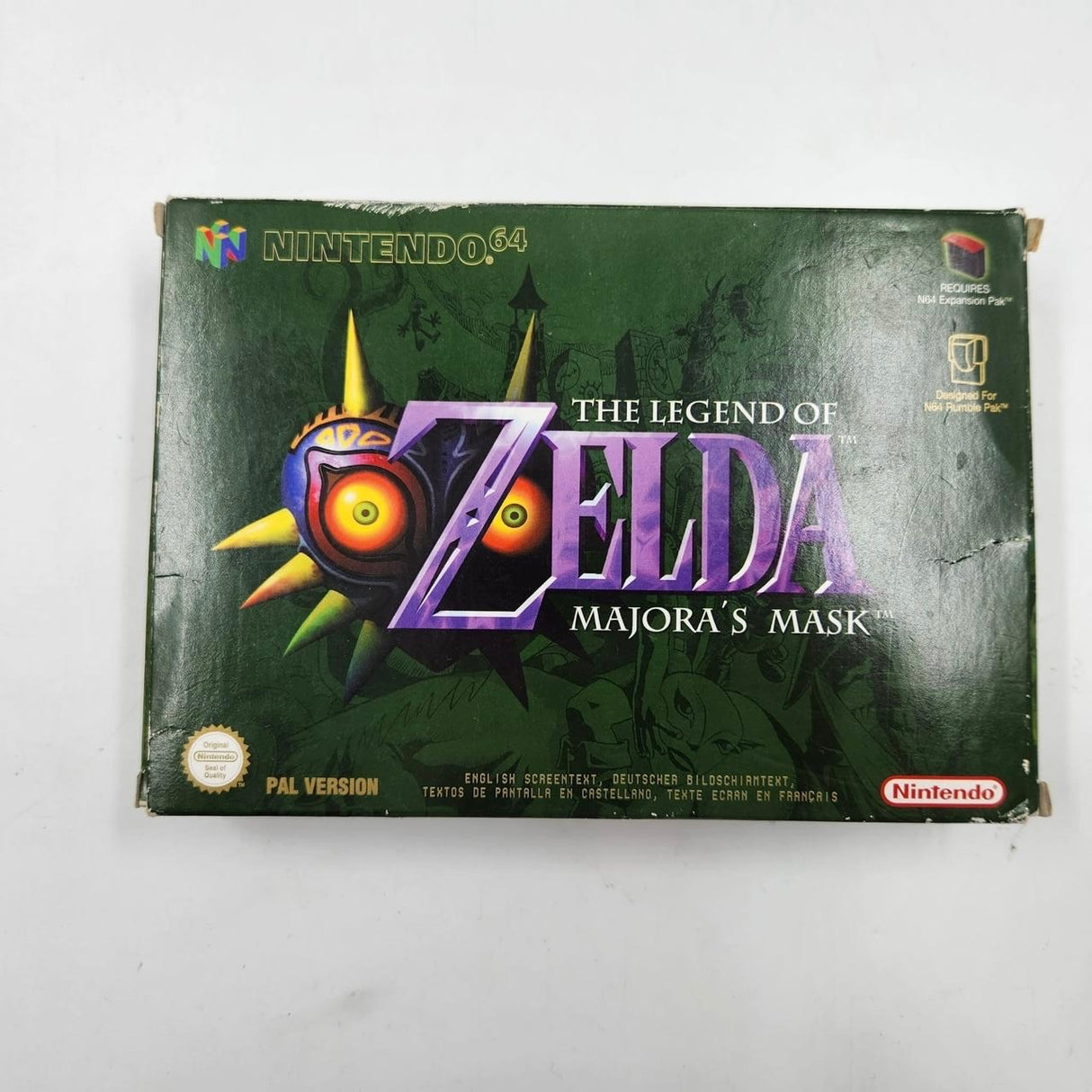 The Legend of Zelda Majoras Mask Nintendo 64 N64 Game Boxed Complete PAL
