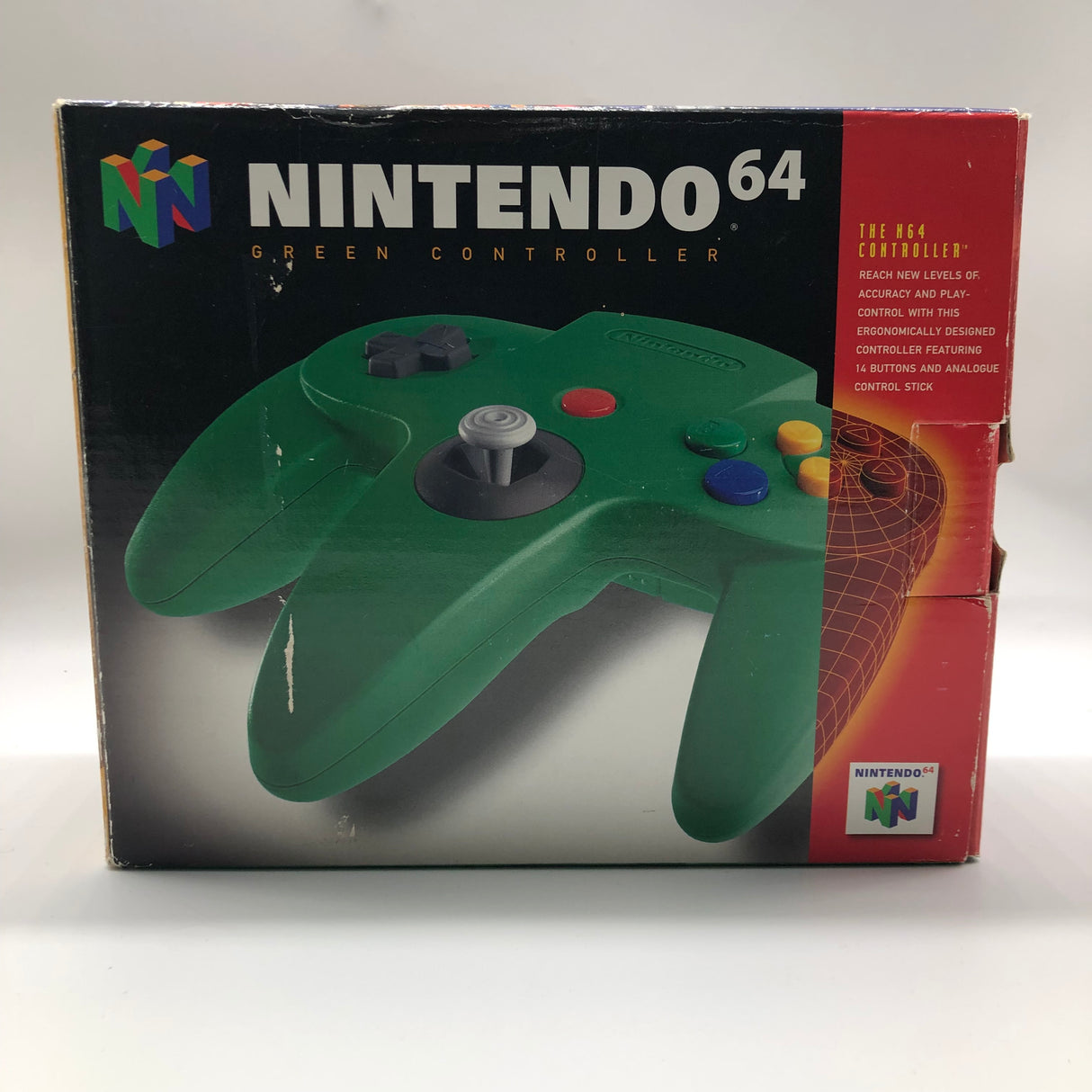 Nintendo 64 N64 Green Controller Boxed PAL