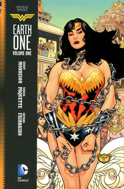 Wonder Woman Earth One Volume One by Grant Morrison Hardcover DC Comic Book