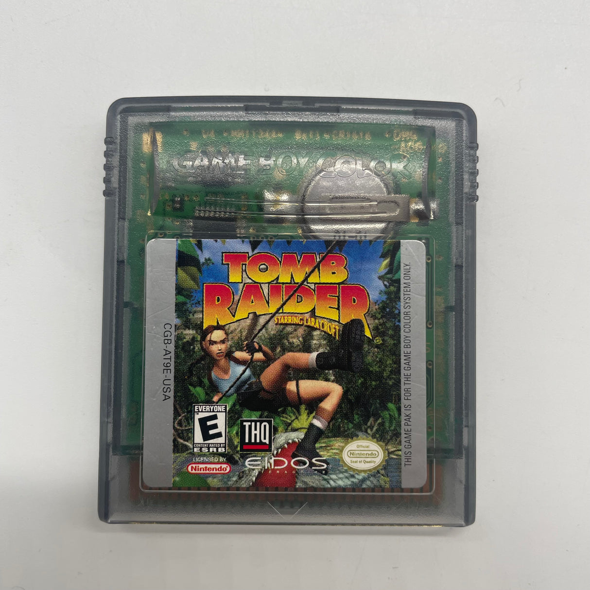 Tomb Raider Nintendo Game Boy Game Cartridge