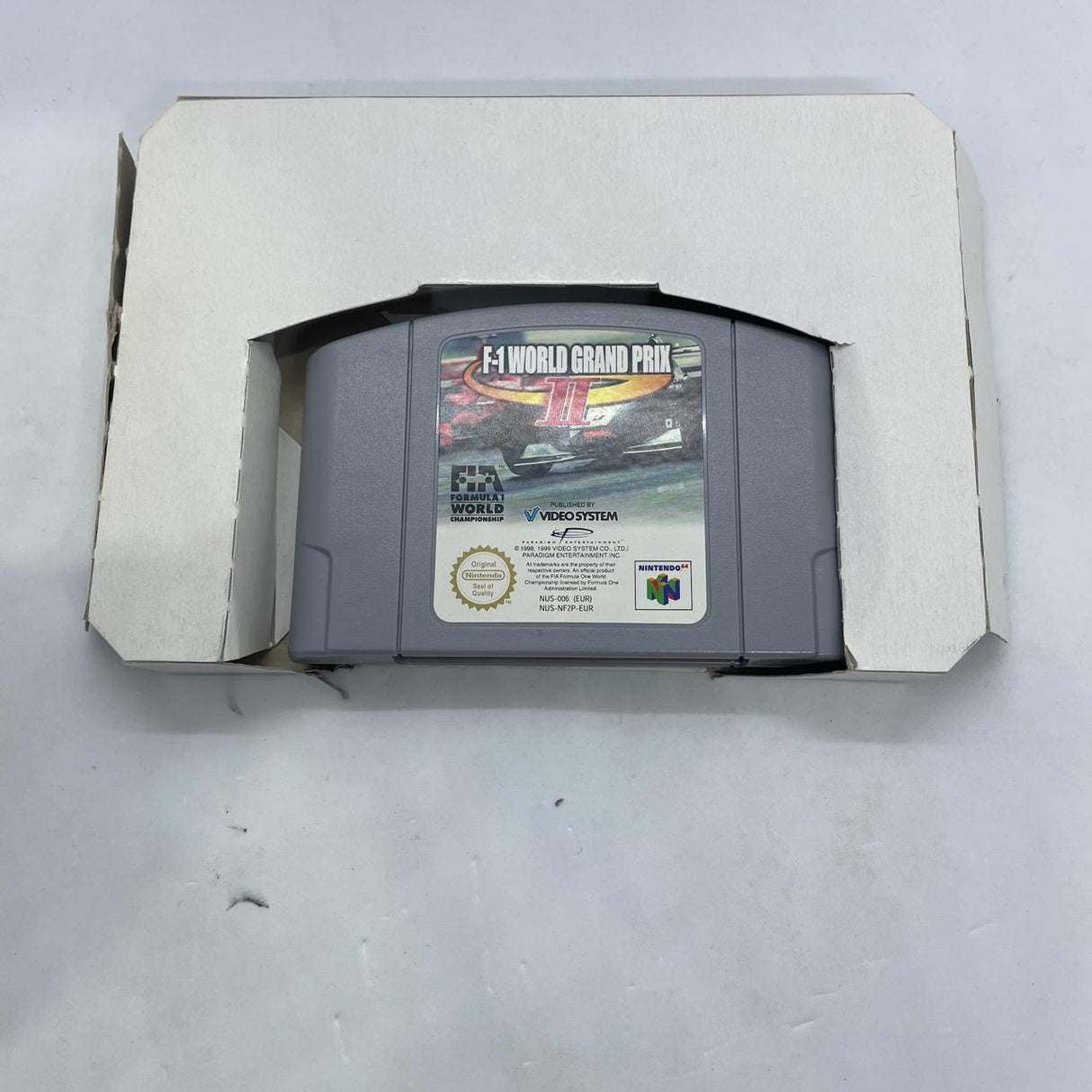 F-1 World Grand Prix Nintendo 64 N64 Game Boxed Complete PAL