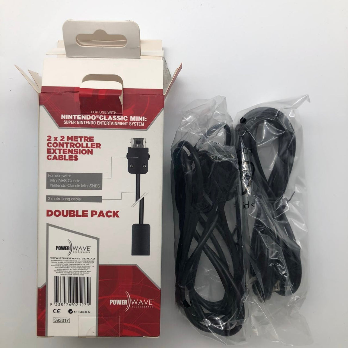 Nintendo Classic Mini SNES Controller Extension Cables 2m