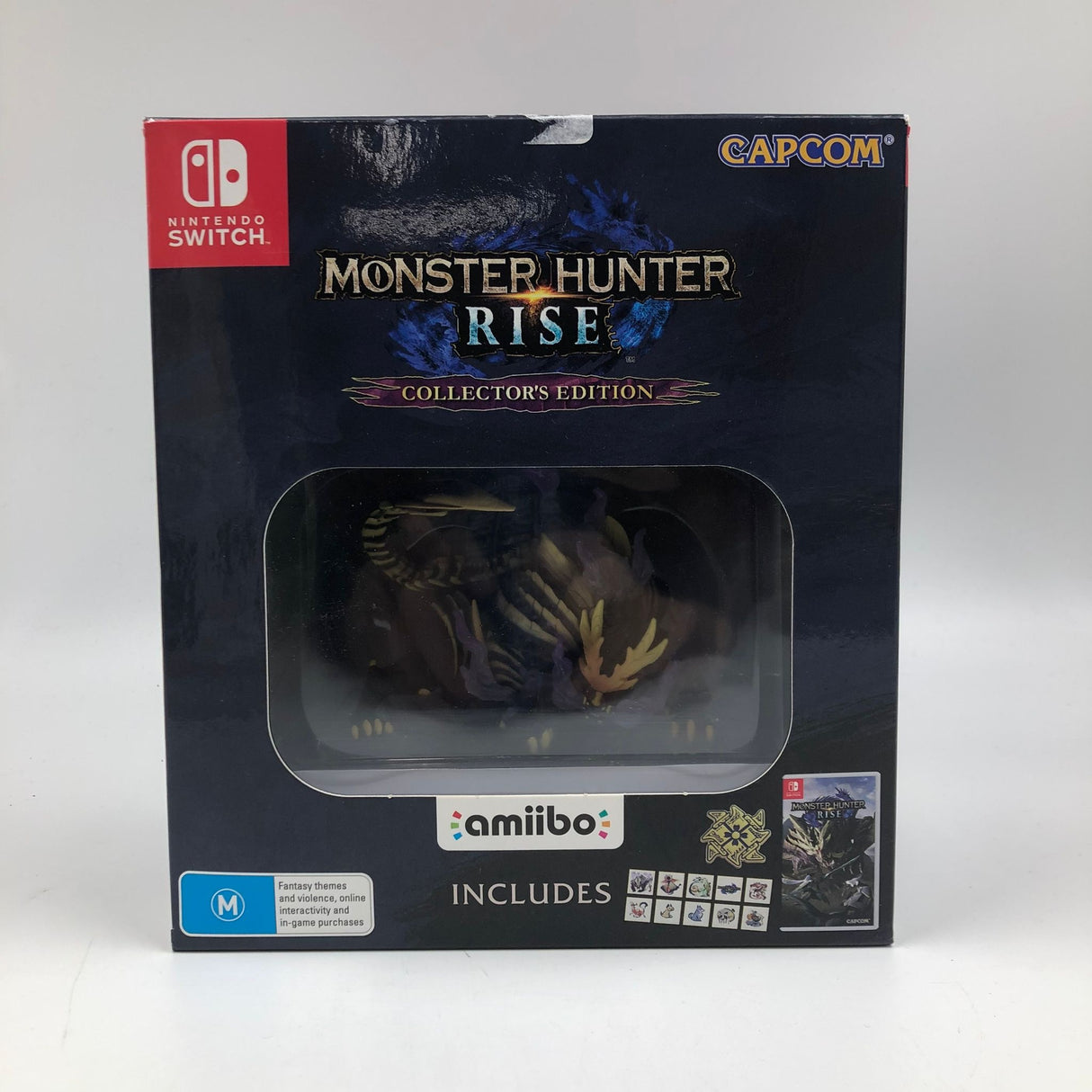 Monster Hunter Rise Collector’s Edition Nintendo Switch Amiibo