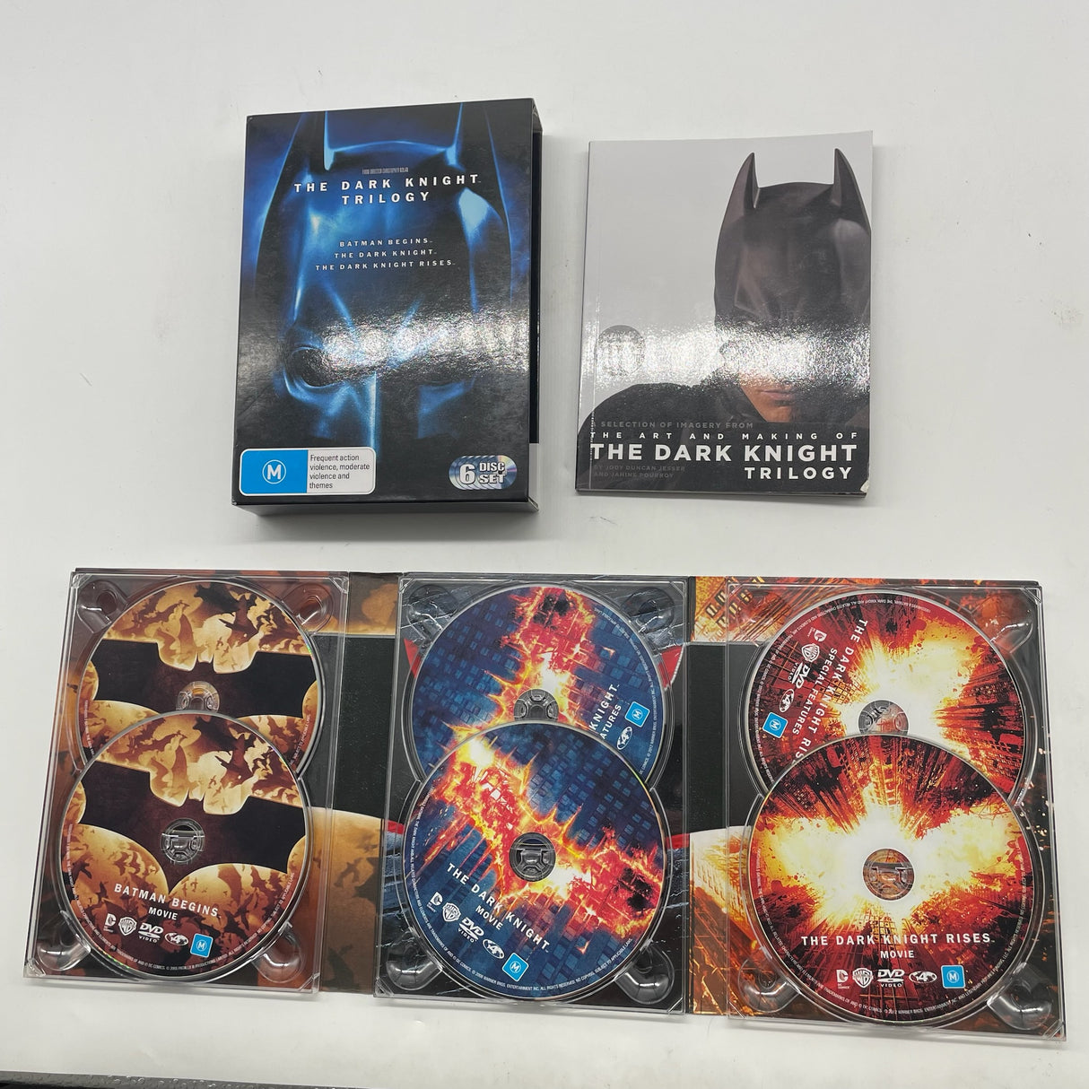 The Dark Knight Trilogy Limited Edition Action DVD