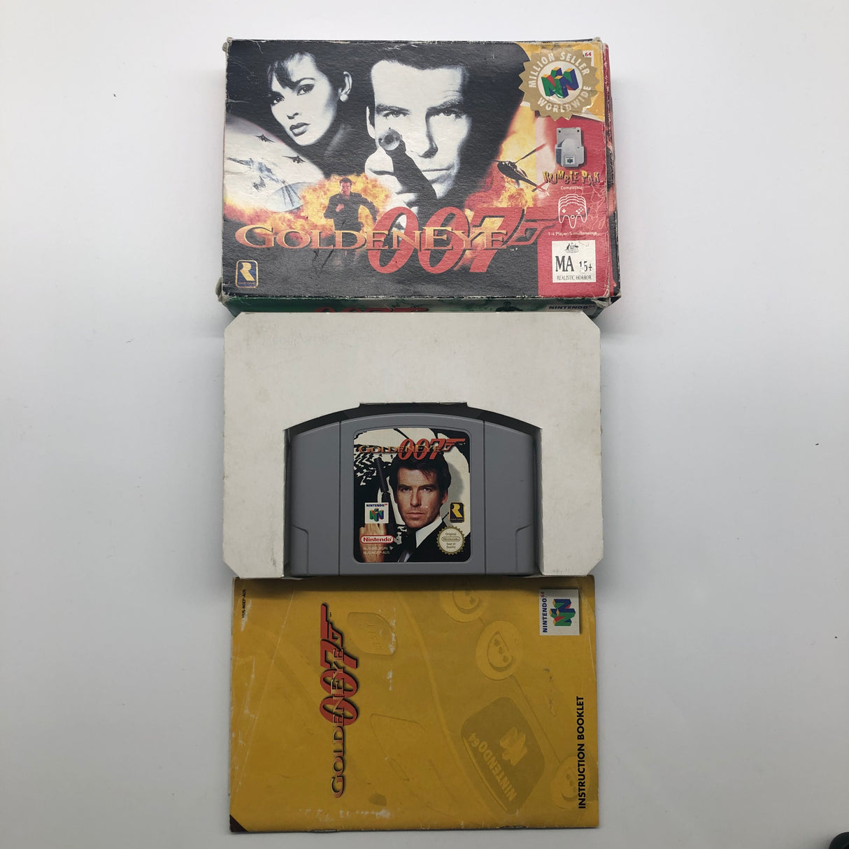 Goldeneye 007 Nintendo 64 N64 Game Boxed Complete PAL