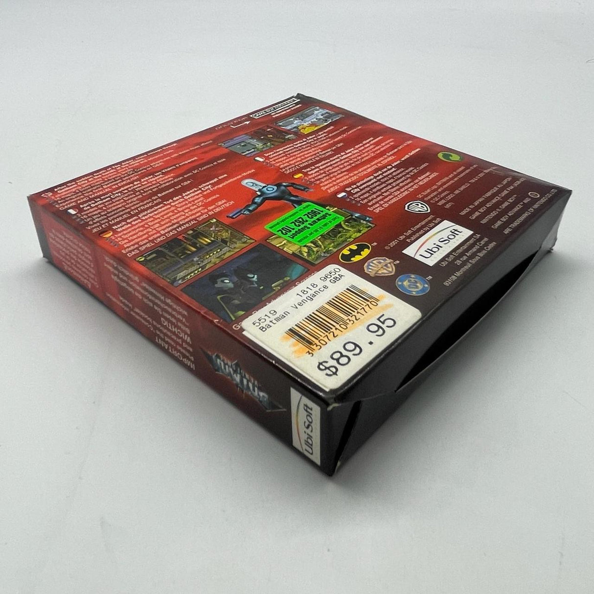 Batman Vengeance Nintendo Gameboy Advance GBA Game Boxed Complete PAL