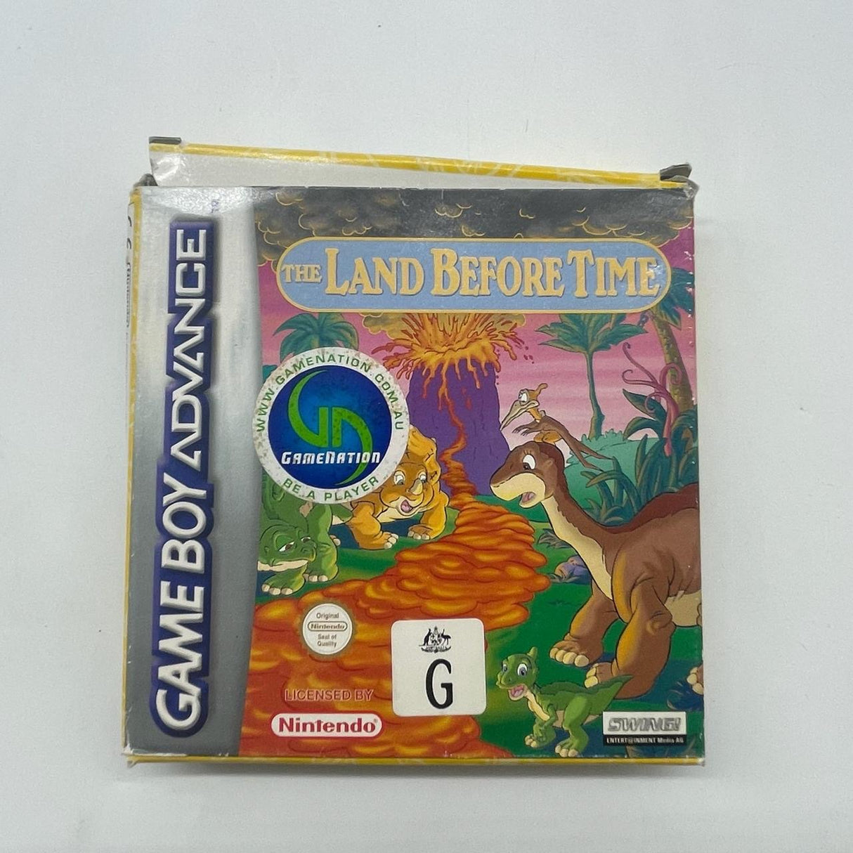The Land Before Time Nintendo Gameboy Advance GBA Game Boxed Complete PAL