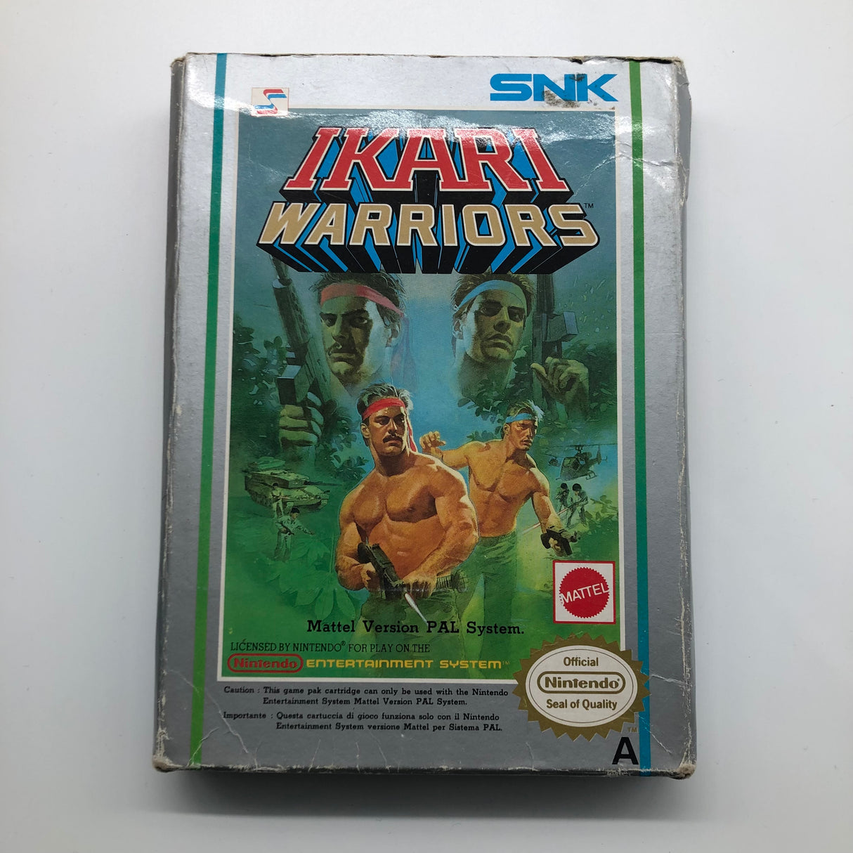 Ikari Warriors Nintendo Entertainment System NES Game Boxed PAL