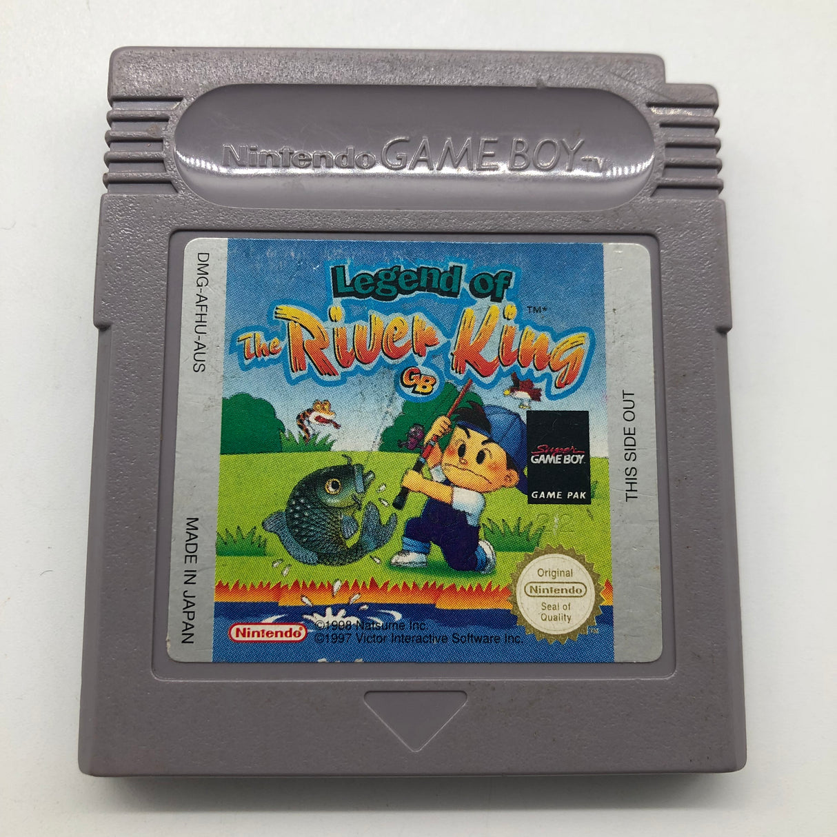 Legend Of The River King Nintendo Gameboy Original Game Cartridge