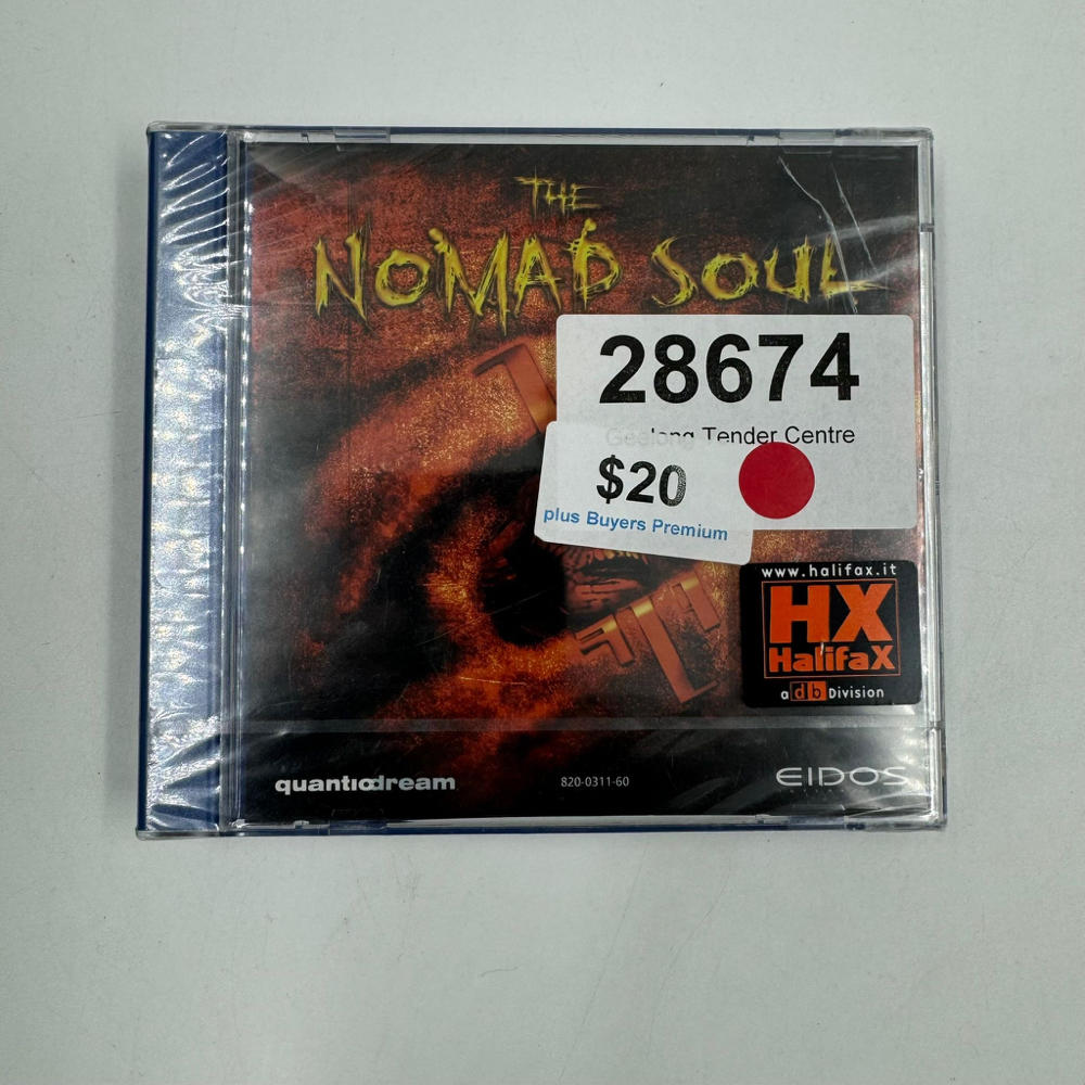 The Nomad Soul Sega Dreamcast Game PAL Brand New Sealed