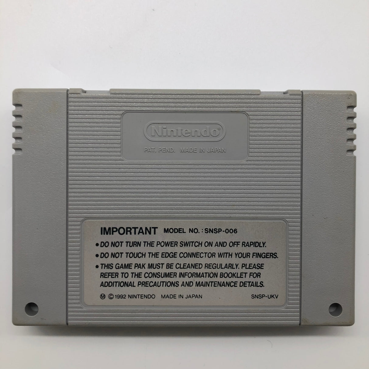 Super R-TYPE Super Nintendo SNES Game Cartridge PAL
