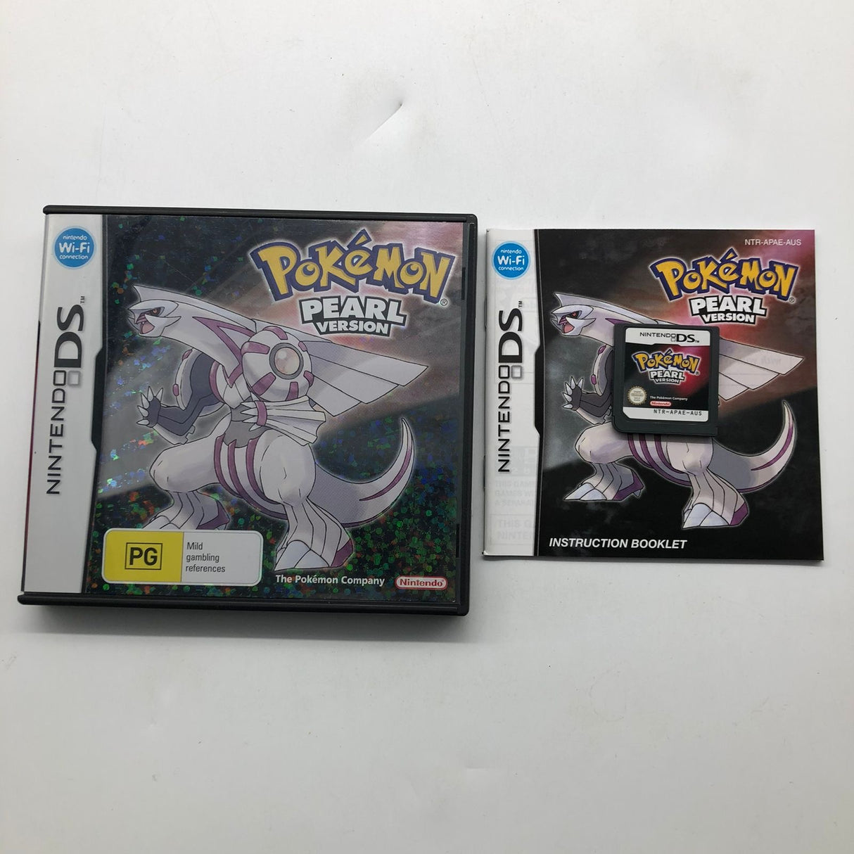 Pokémon Pearl Version Nintendo DS Game + Manual 25AU4