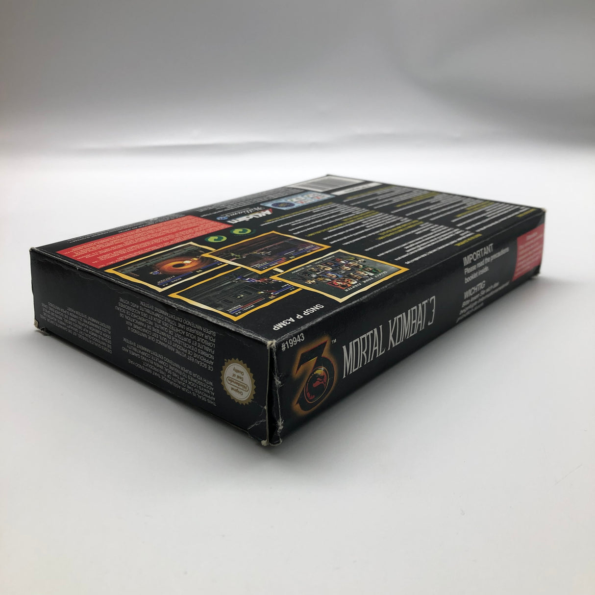 Mortal Kombat 3 Super Nintendo SNES Game Boxed Complete PAL