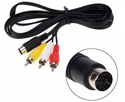 High-Quality Sega Mega Drive 2 AV Cable - Compatible with Sega Mege Drive