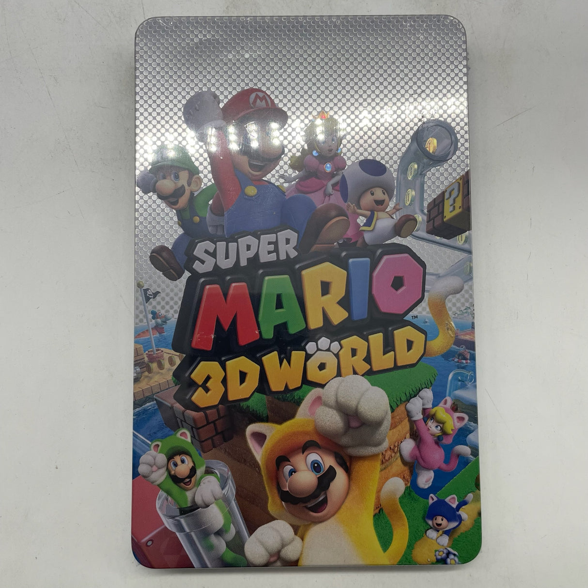 Super Mario 3d World Steelbook Edition Nintendo Switch Game Case Only