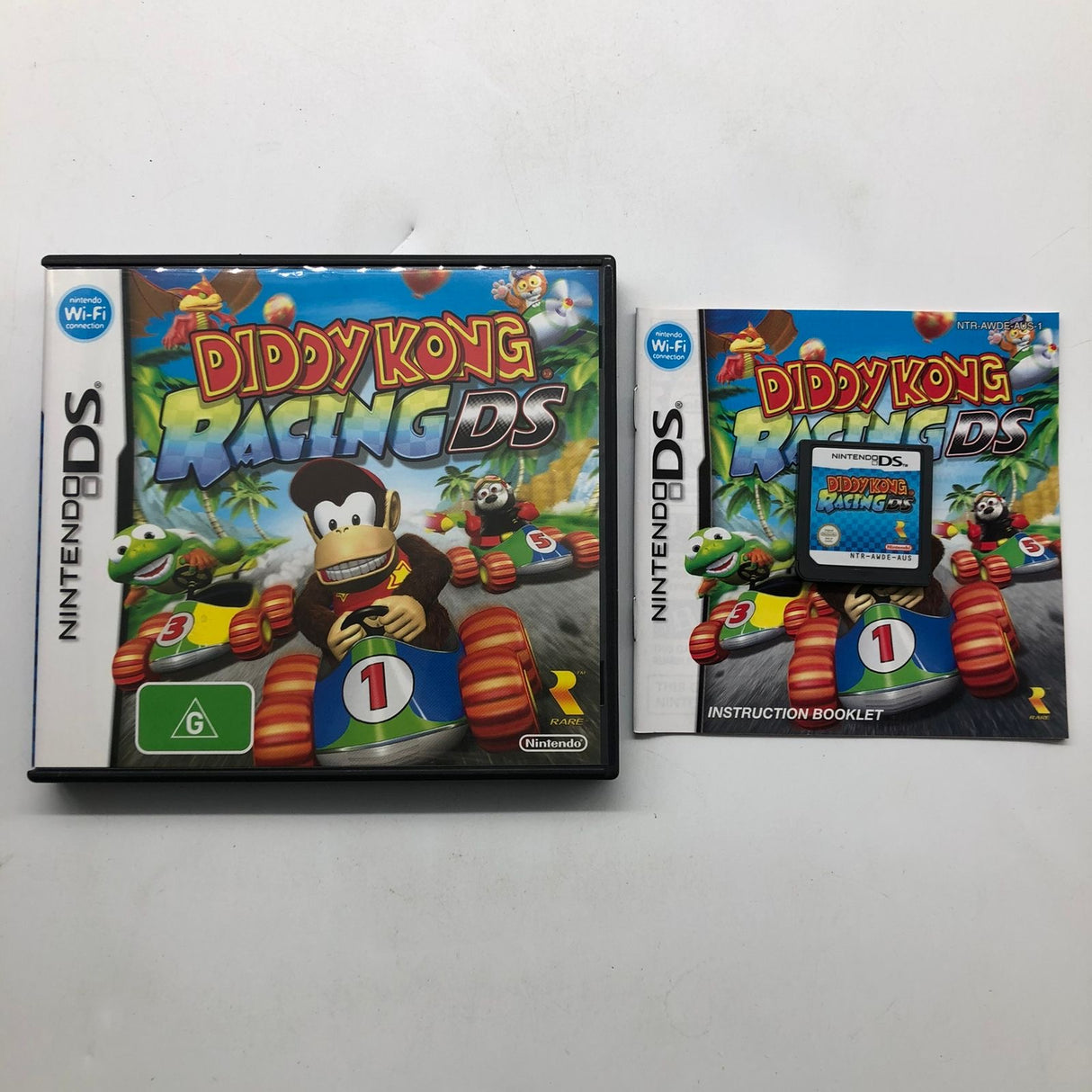 Diddy Kong Racing DS Nintendo DS Game + Manual 25AU4