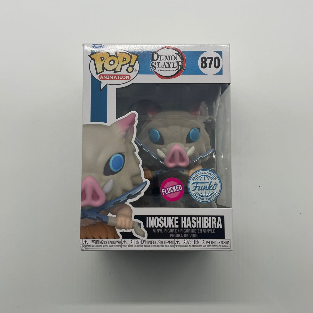 Inosuke Hashibira Demon Slayer #870 Funko Pop Vinyl Figure