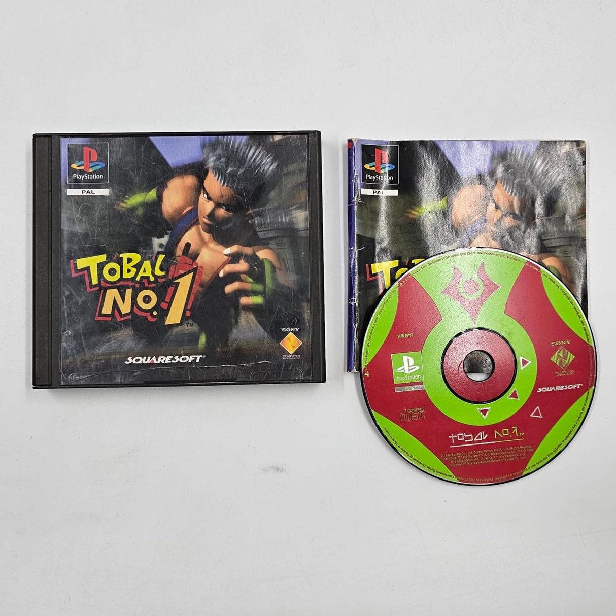 Tobal No 1 PS1 Playstation 1 Game + Manual PAL