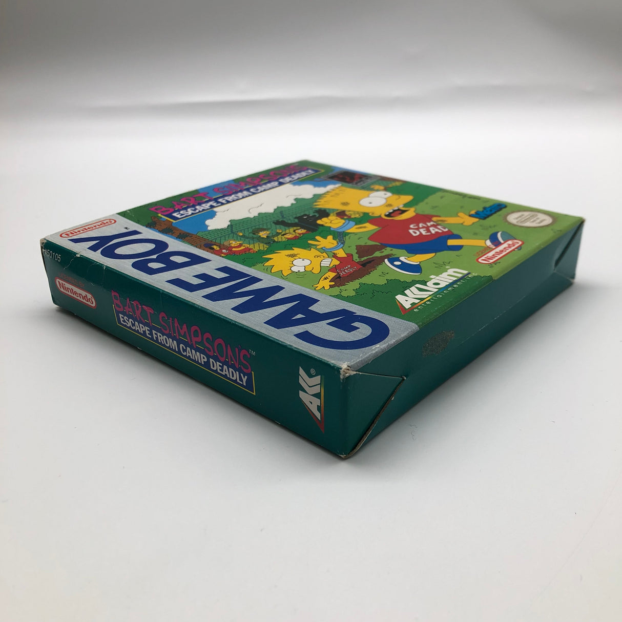 Bart Simpson's Escape from Camp Deadly Nintendo Gameboy Original Game Boxed Complete