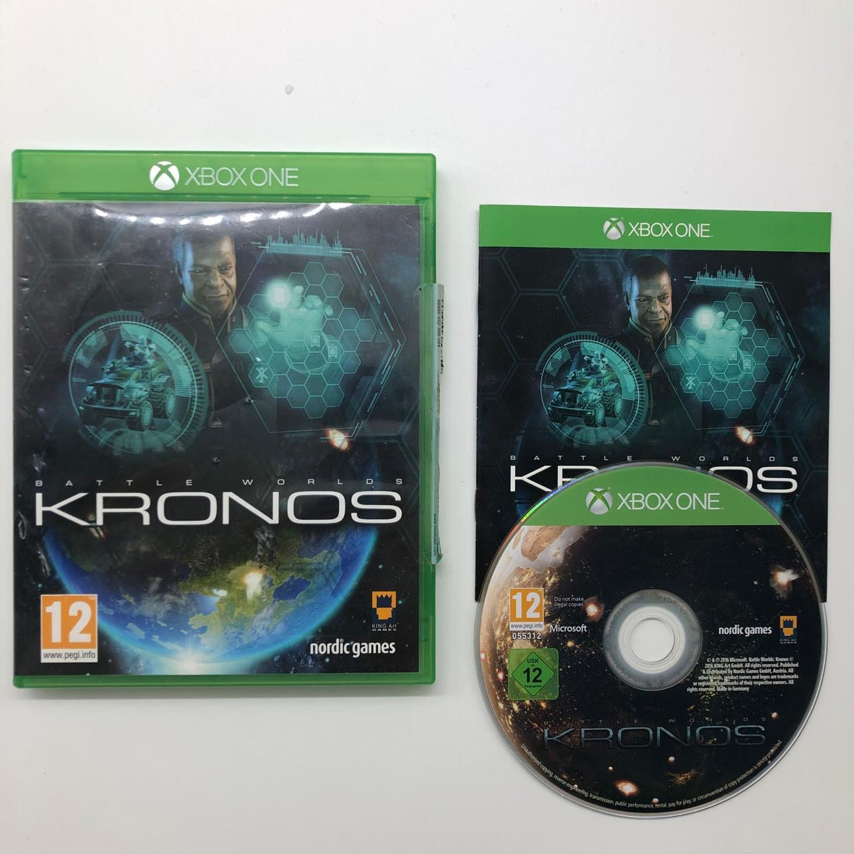 Battle Worlds Kronos Xbox One Game + Manual PAL