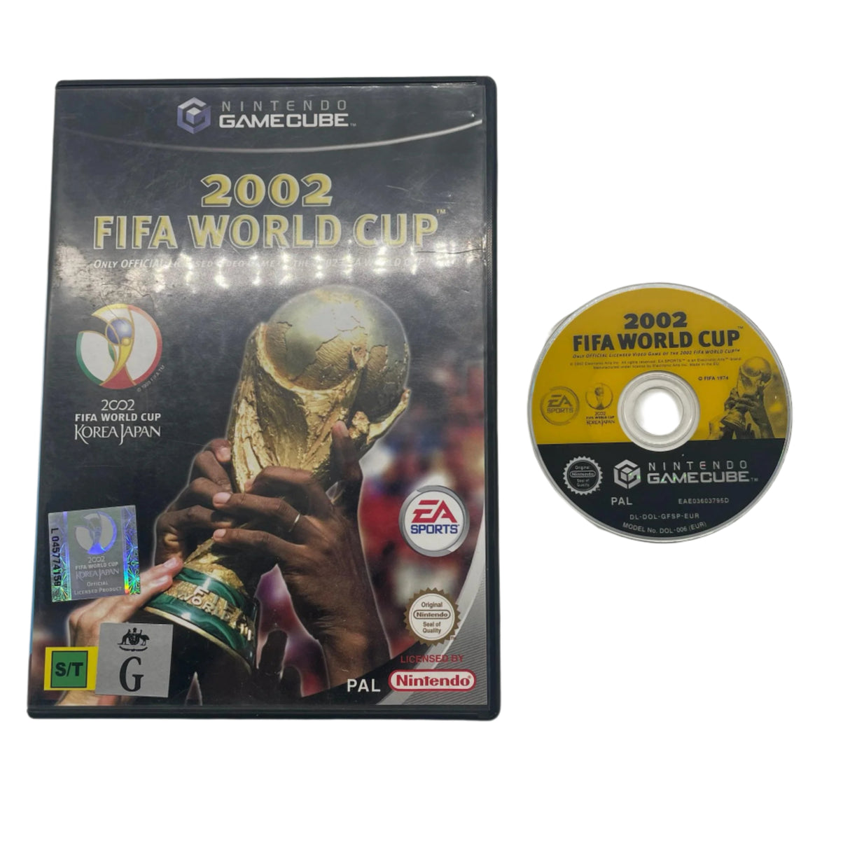 2002 FIFA World Cup Nintendo Gamecube Game PAL