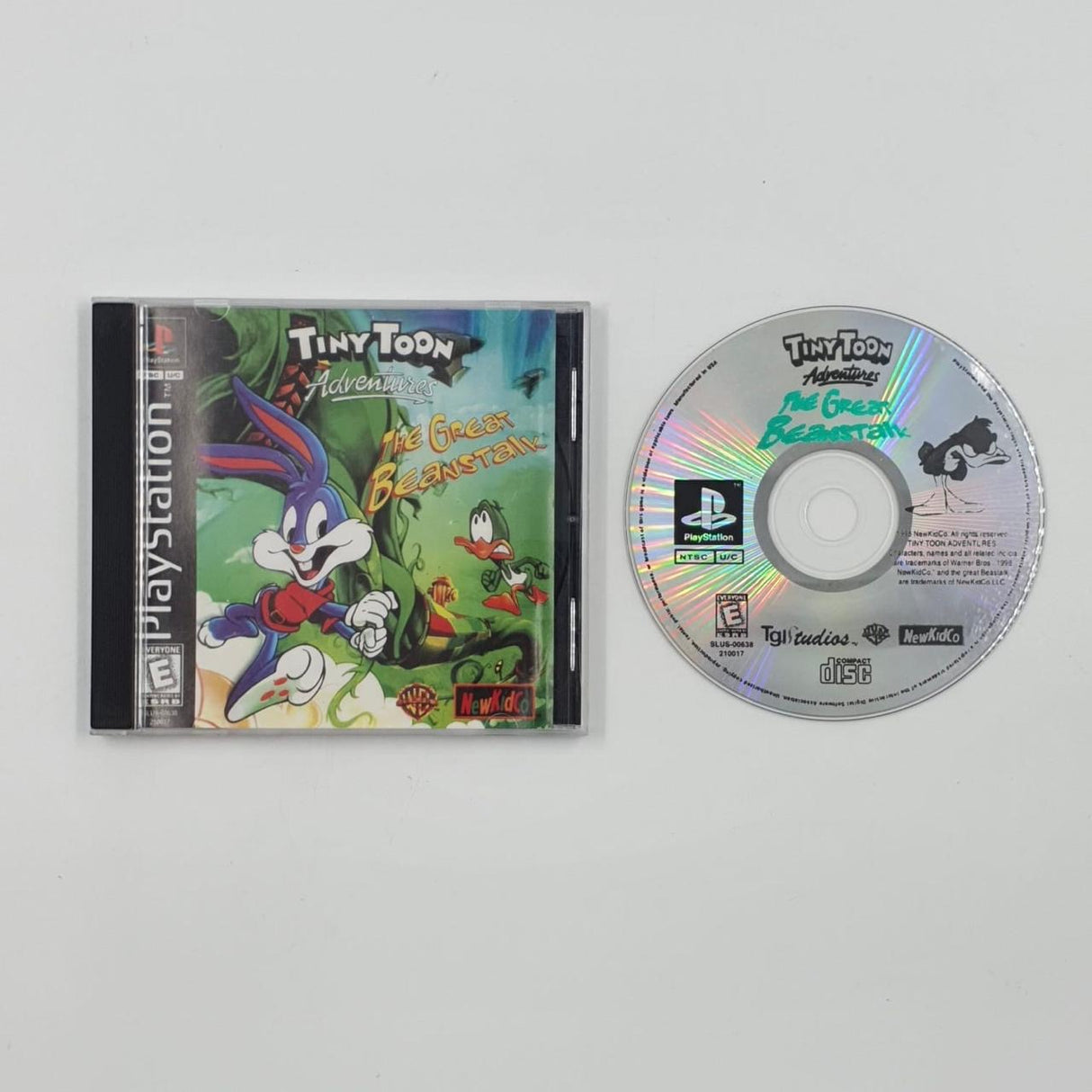 Tiny Toon Adventures The Great Beanstalk PS1 Playstation 1 Game NTSC U/C