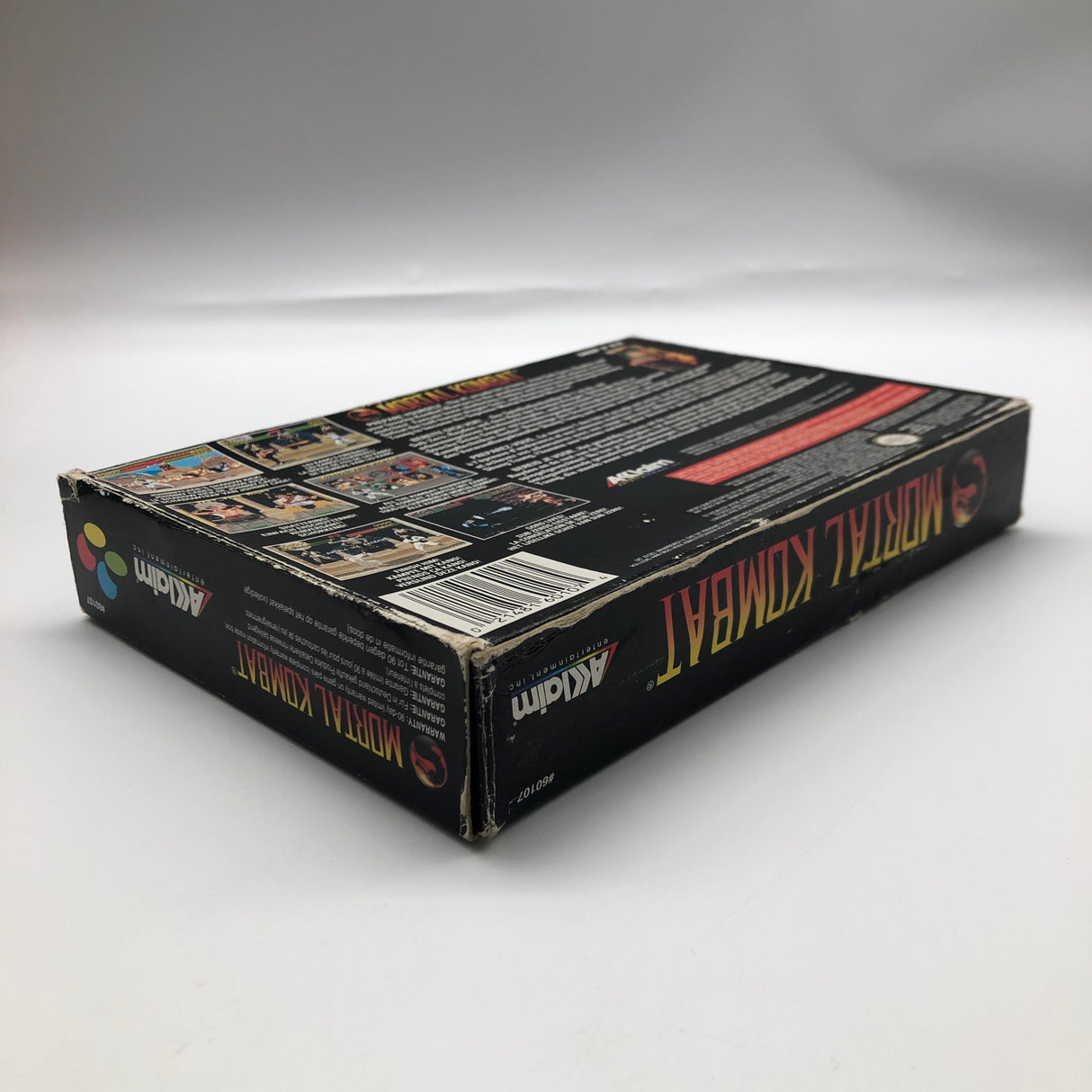 Mortal Kombat Super Nintendo SNES Game Boxed Complete PAL