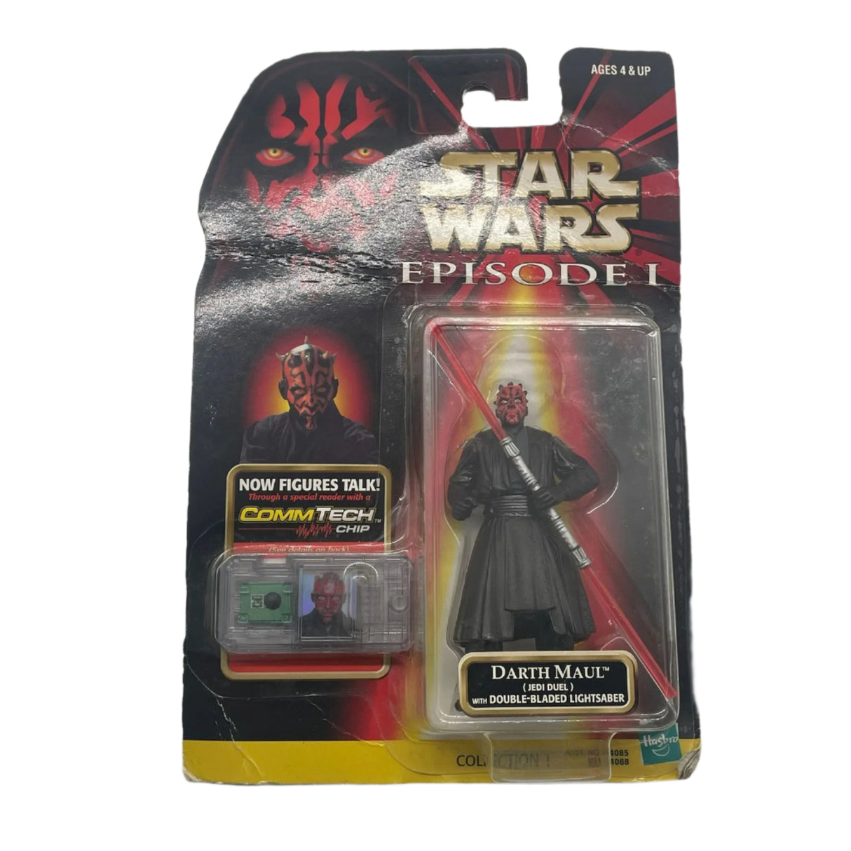 Star Wars Episode 1 Darth Maul Jedi Duel Comm Tech Chip Figure