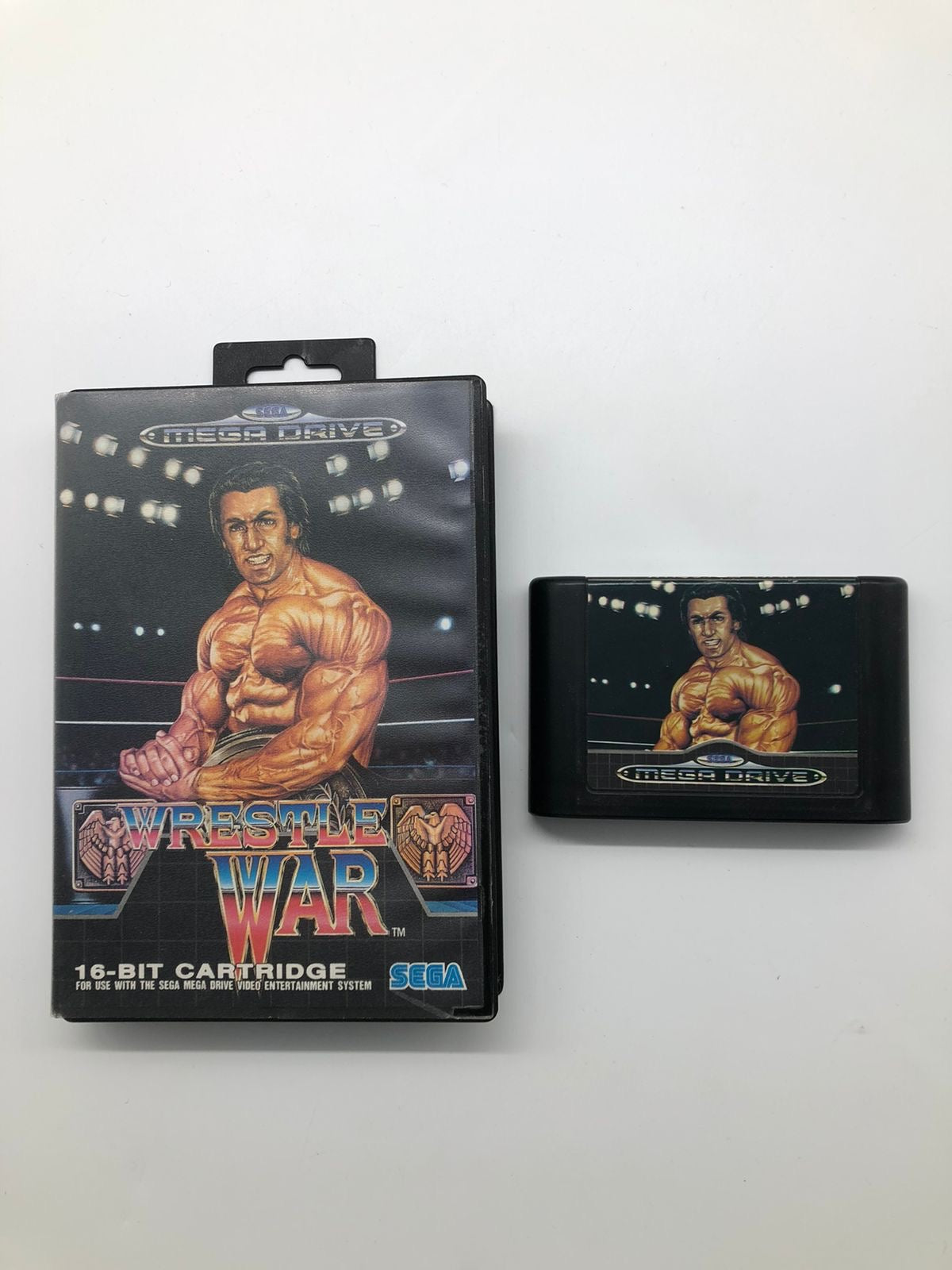 Wrestle War Sega Mega Drive Game PAL
