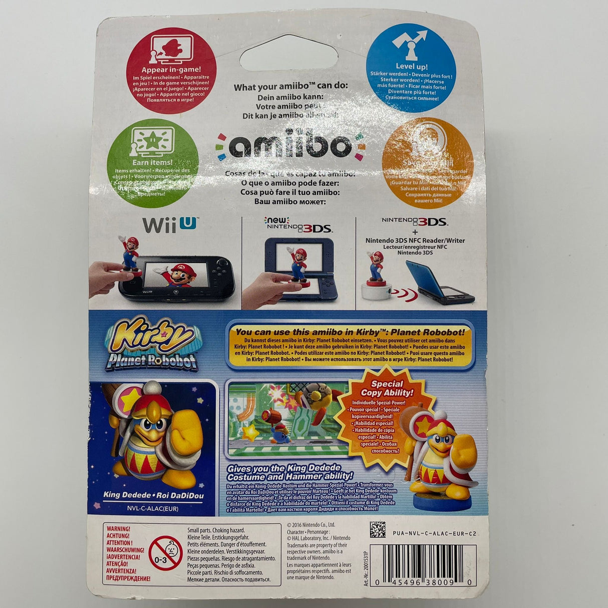 Kirby Kind Dedede Nintendo Amiibo