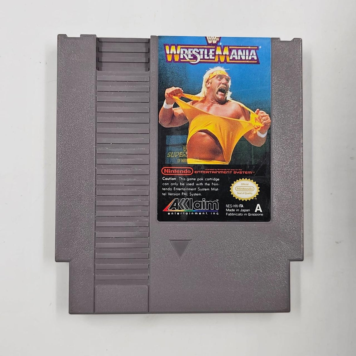 WWF Wrestlemania Nintendo Entertainment System NES Game PAL