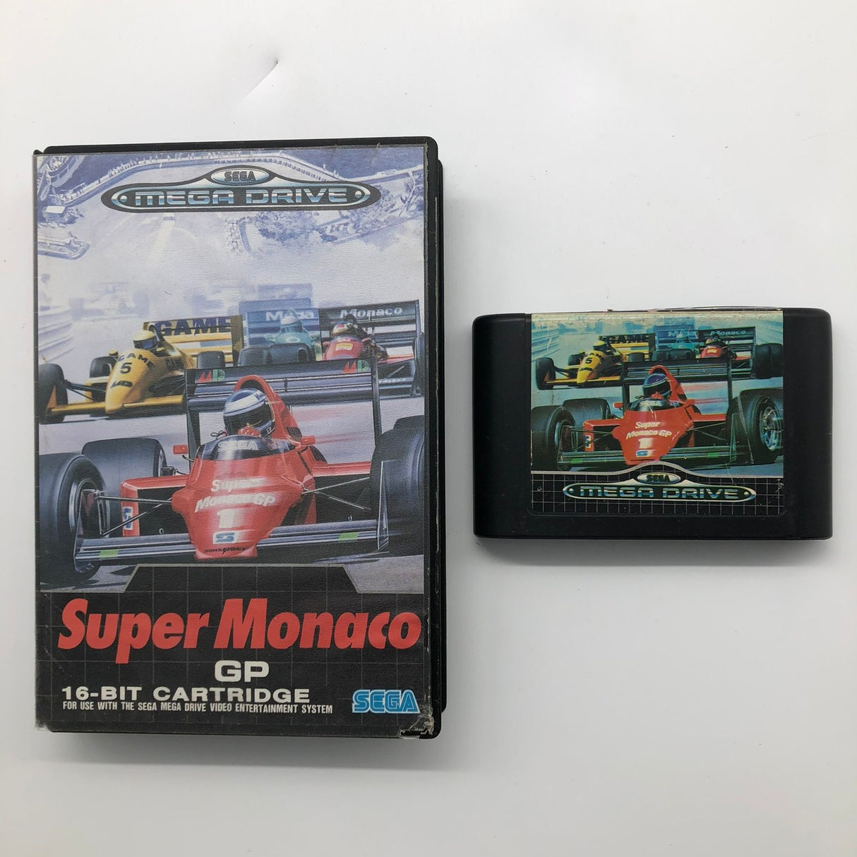 Super Monaco GP Sega Mega Drive Game PAL