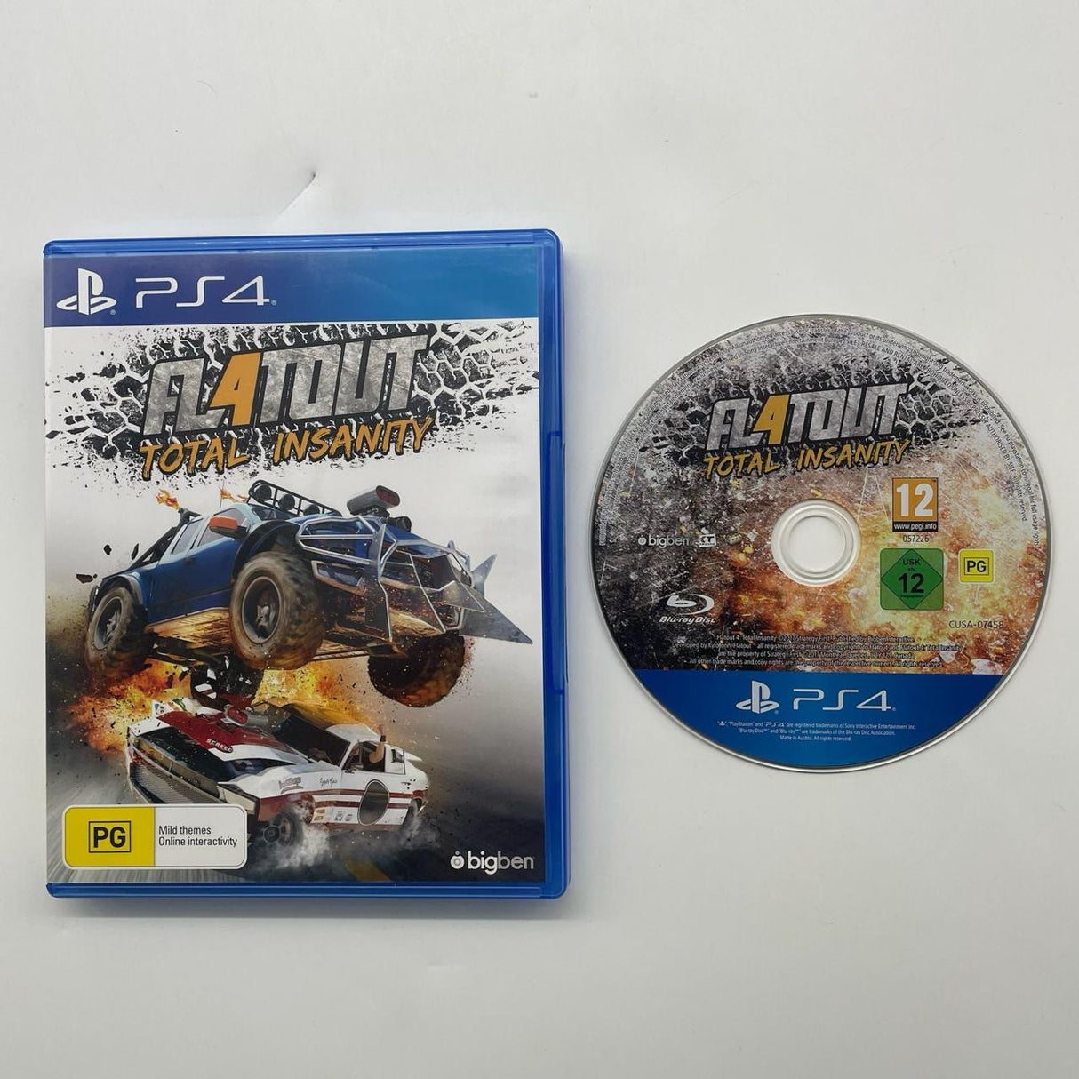 Flatout 4 Total Insanity PS4 Playstation 4 Game PAL
