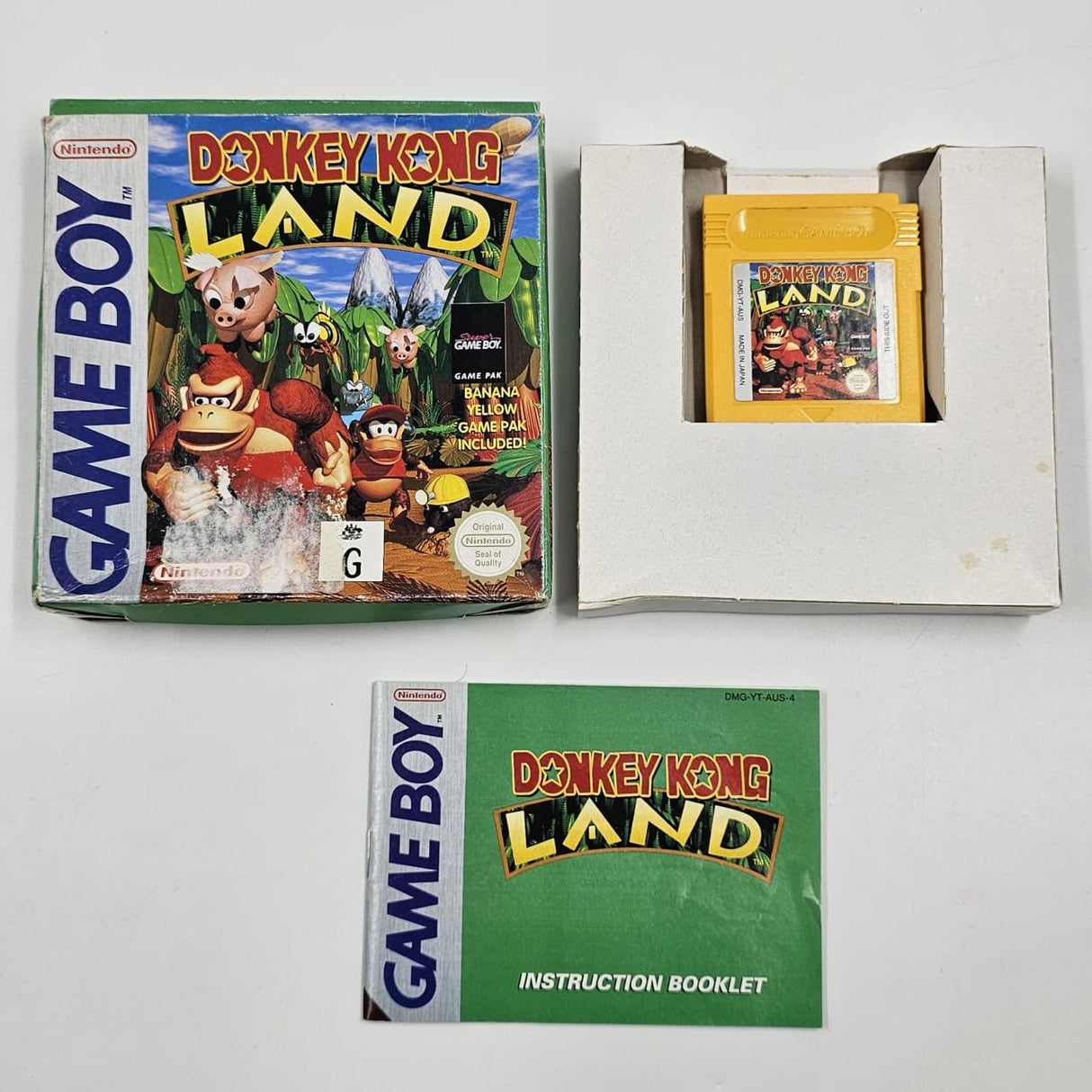 Donkey Kong Land Nintendo Gameboy Original Game Boxed Complete