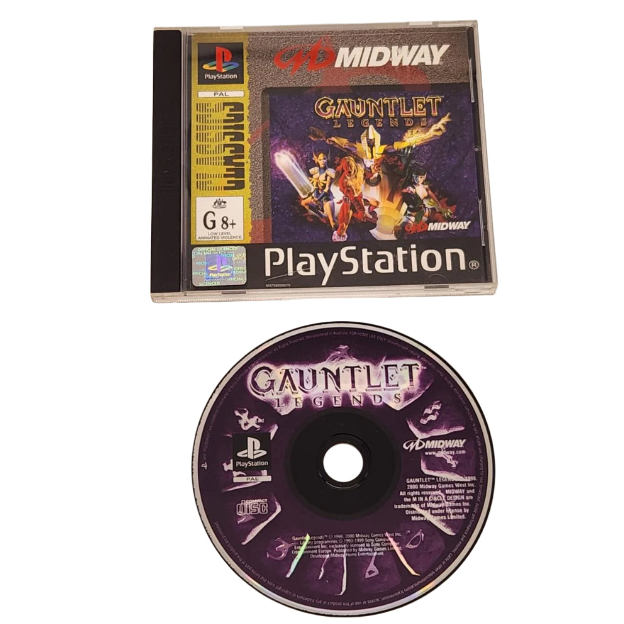 Gauntlet Legends PS1 Playstation 1 Game PAL