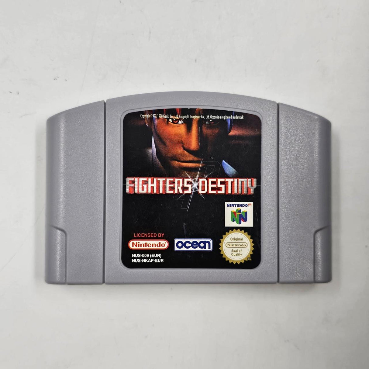 Fighters Destiny Nintendo 64 N64 Game Cartridge PAL