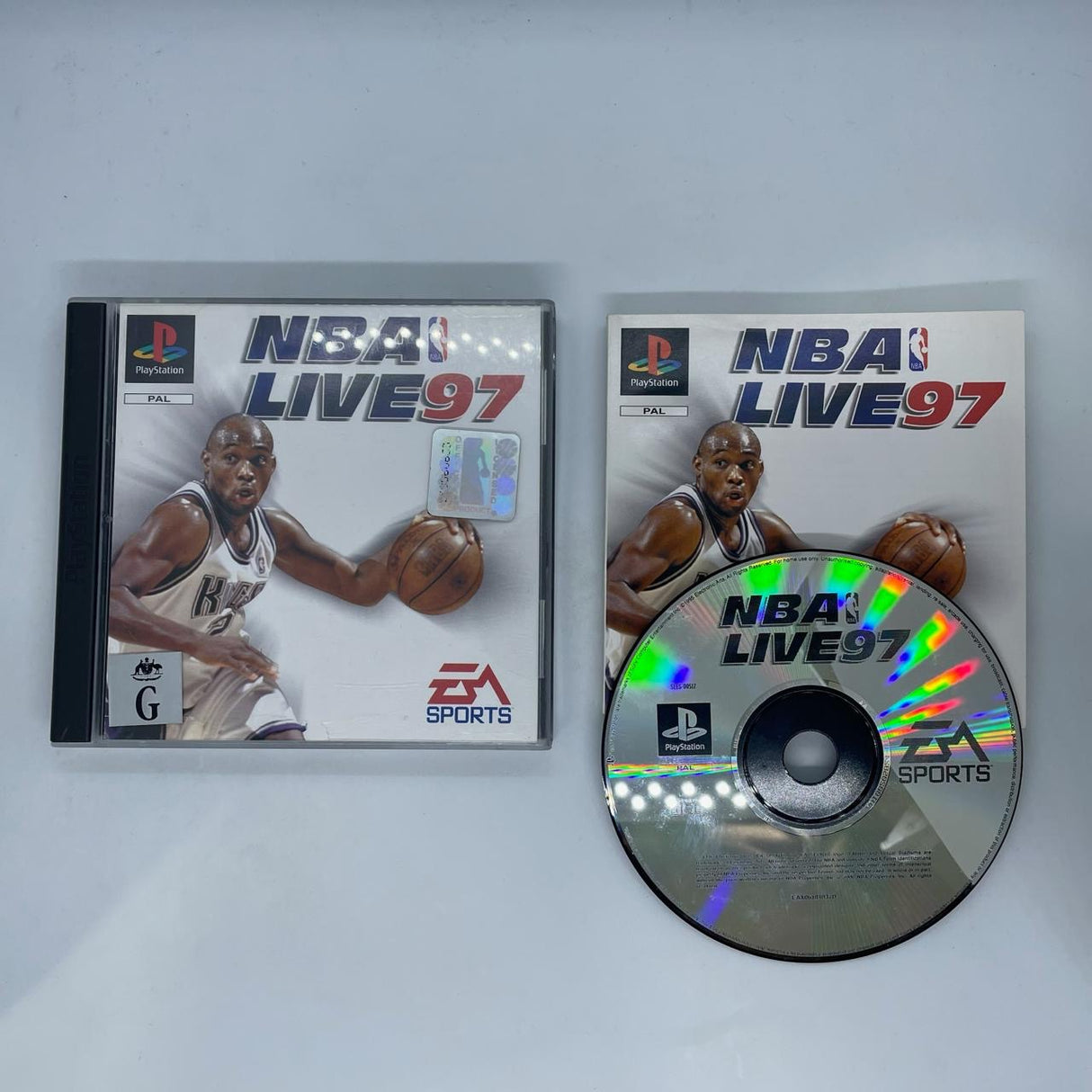 NBA Live 97 PS1 Playstation 1 Game + Manual PAL