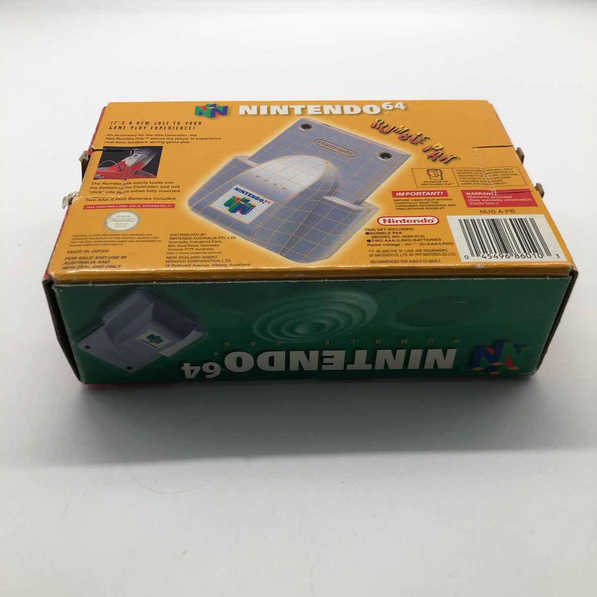 Rumble Pak Nintendo 64 N64 l Boxed Complete PAL